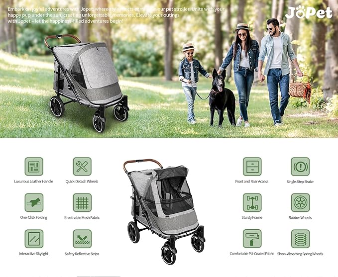 Pet Stroller for medlium and Large Dogs