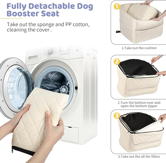 Dog Car Seat for Small/Medium Dogs