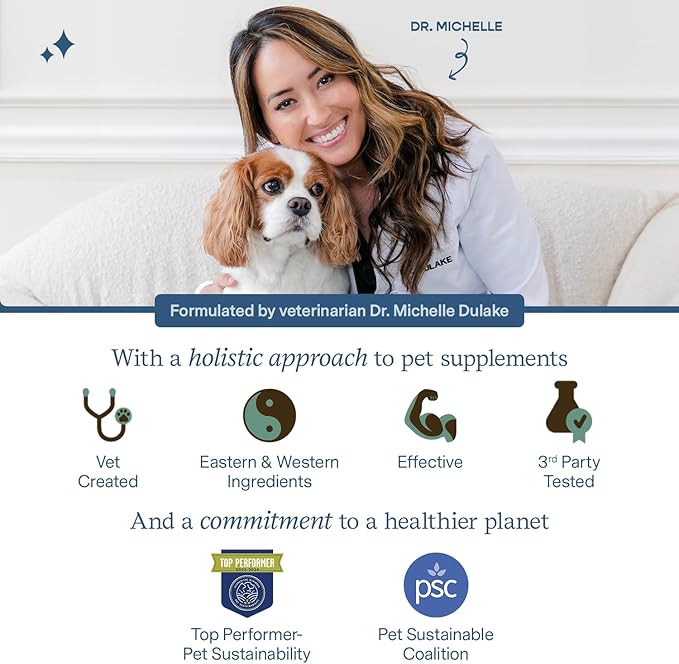 Fera Pets Postbiotics Plus for Dogs– Vet Created 120 Scoops
