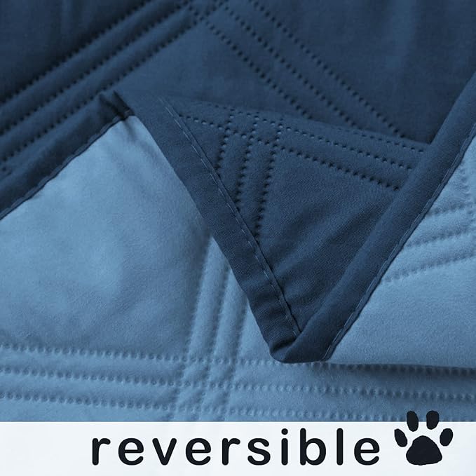 SUNNYTEX Waterproof & Reversible Dog Bed Cover Sofa Pets,(82 * 82“)