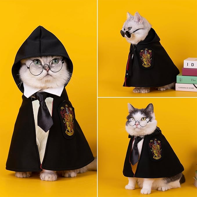 Dog cat Halloween Costume Cape