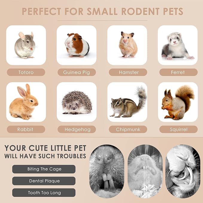 Bissap Timothy Hay Sticks for Rabbits 38PCS