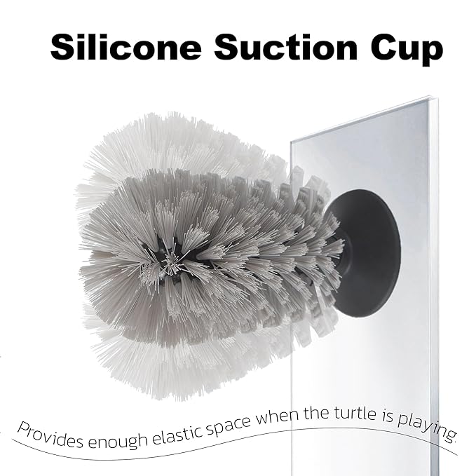 Turtle Brush with Suction Cup