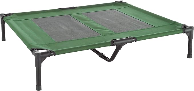 Elevated Dog Bed – 36x29.75 Portable Bed 80lbs by