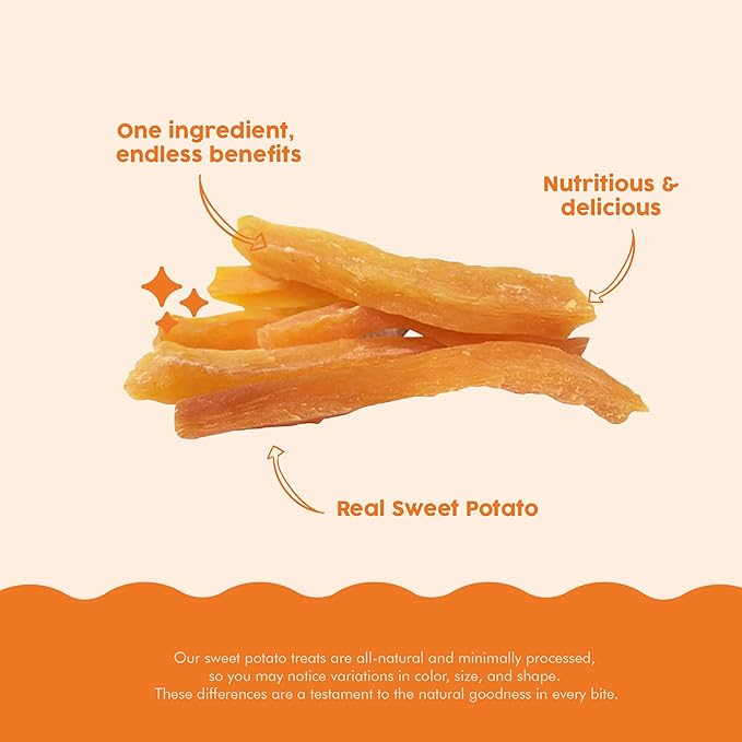Benji & Louie Air Dried Sweet Potato 6 oz