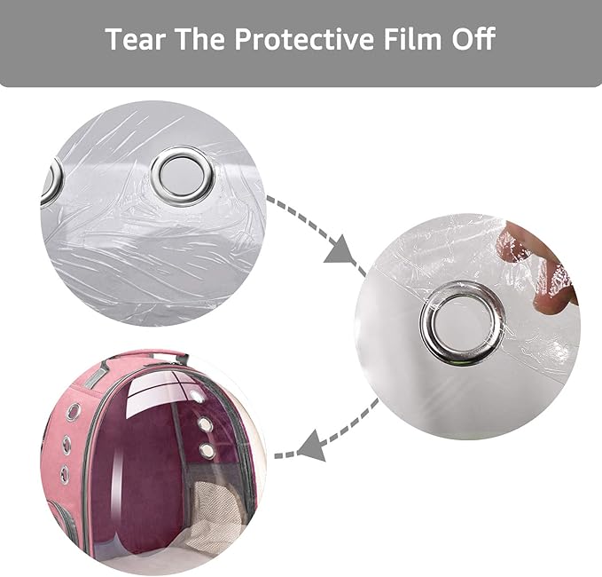 Henkelion Cat Bubble Carrying Bag