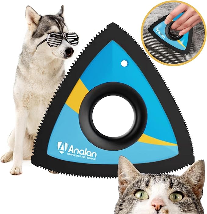 Analan Mini Pet Hair Remover for Car Detailing Supplies