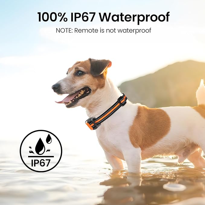 Dog Shock Collar 3300Ft, Shock 8-120lbs, Waterproof