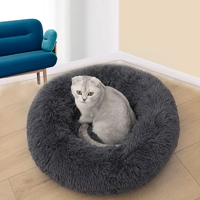 Nisrada Cat Beds for Indoor Cats 15.7 Inch