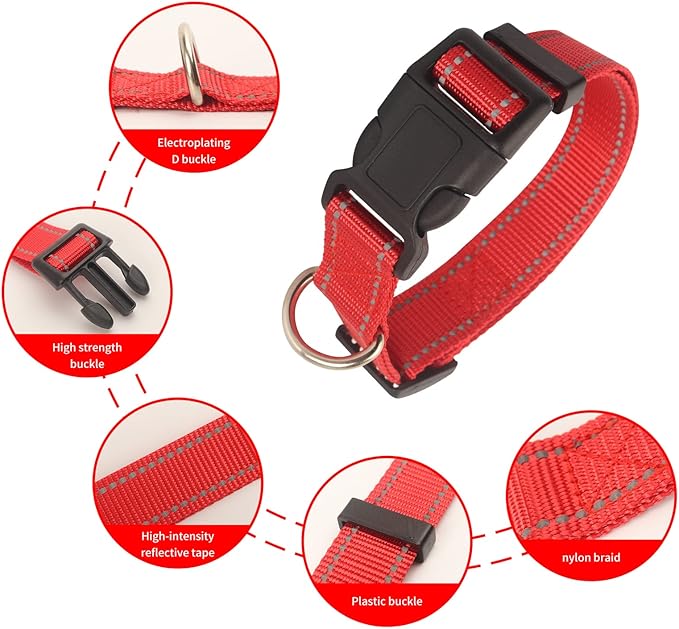 5 Pack Goat Collar with Bell