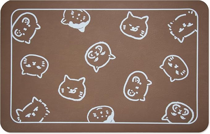YCT Pet Cat Dog Food Mat 18.1 x 11.8 inches,