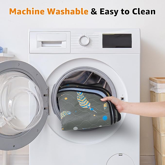 Dog Pee Pads Washable: 2 Pack Reusable Puppy Pads 36x41 Inch