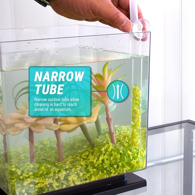 TERA PUMP TRFTCLN-S (BPA-Free) Nano Aquarium Cleaner Fish 10 Gallons