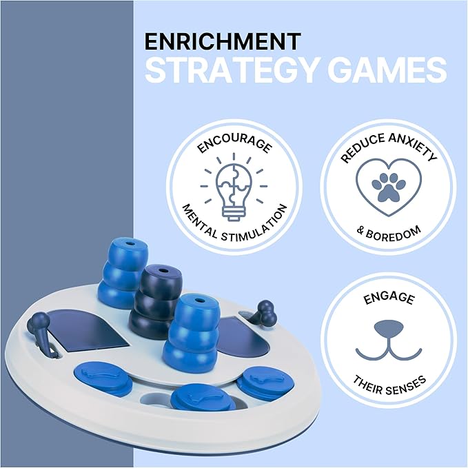 TRIXIE Flip Board XXL Dog Puzzle Toy 2) Strategy