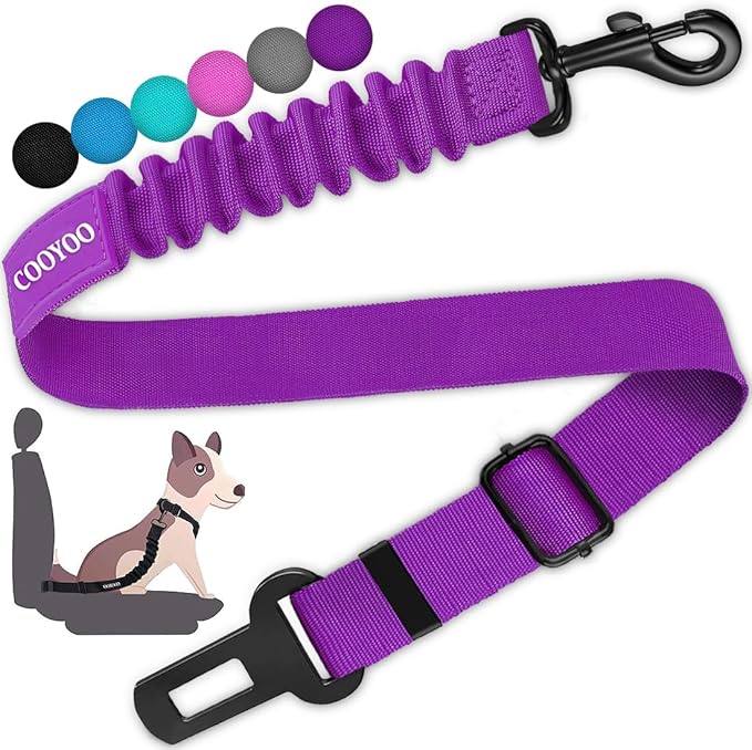 COOYOO Dog Seat Belt