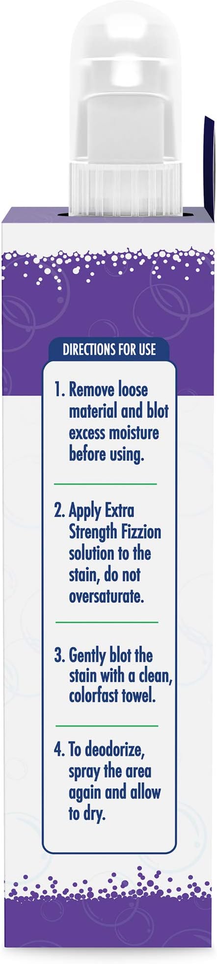 Fizzion Extra Strength Pet Stain and Odor Remover 23 Ounce 2 Refills
