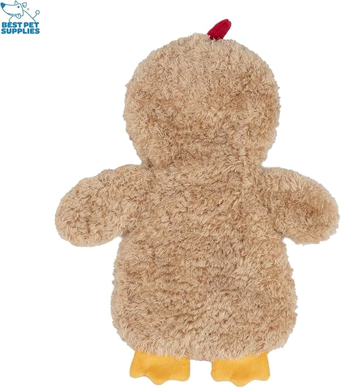 Best Pet Supplies Chicken Crinkle Plush Dog Toys for Interactive Play