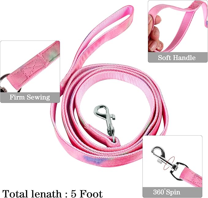 YIMEIS Dog Harness and Leash Set 1)