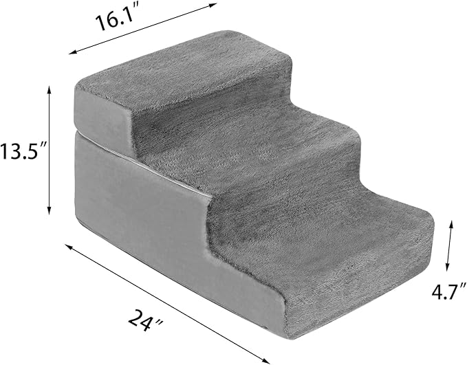 Dog Stairs for Small Dogs 3 Tiers