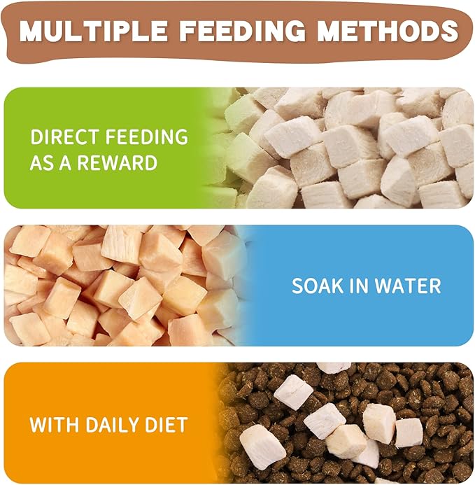 Freeze Dried Raw Cat and Dog Treats 5 Ounce