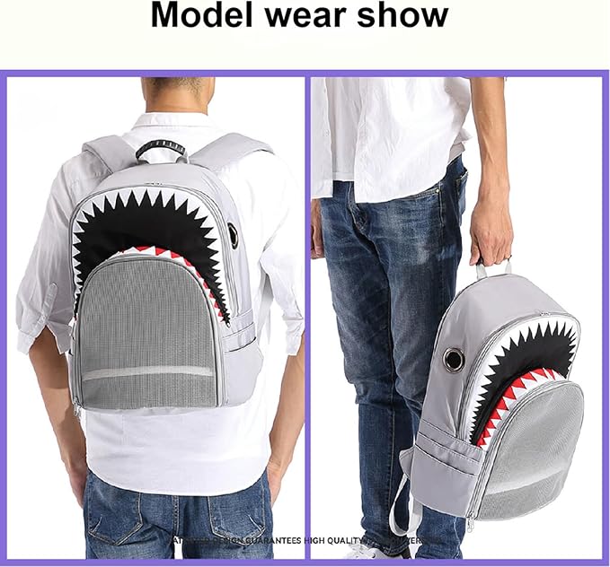 EWES Cat Backpack Carrier Dog Hiking Backpack Small