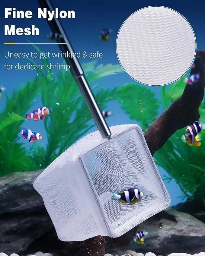Pawfly Aquarium Shrimp Net Tiny Fish Tank Net
