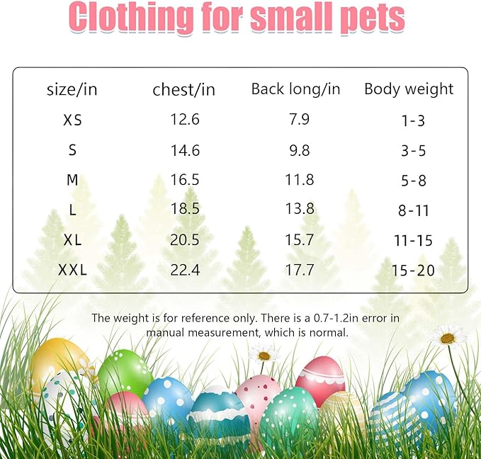 Easter Dog Bunny Costume Pet Dog Costume Puppy