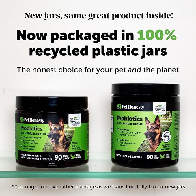 Pet Honesty Probiotics for Dogs 90 ct)
