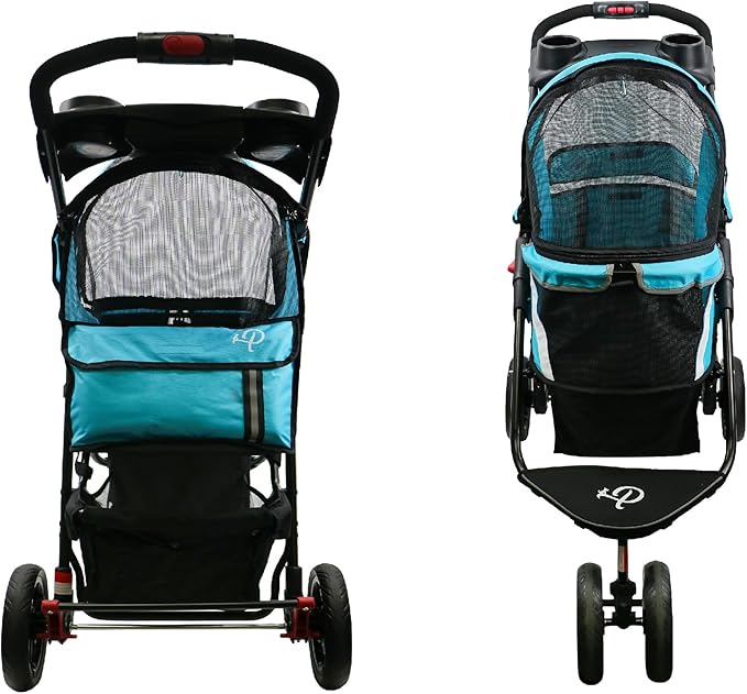 Petique Revolutionary Durable Pet Stroller 55LBS -