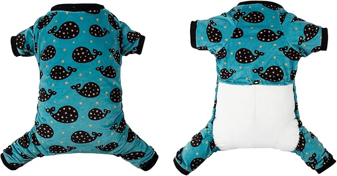 CuteBone Soft Puppy Pajamas Cute Dog Pjs Jumpsuit P143XS X-Small