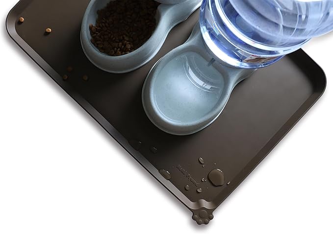 Hoki Found Large Silicone Pet Food Mats Tray