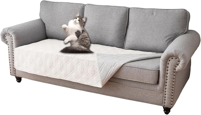 Water Resistant Dog Bed Cover Pet Blanket with Anti-Slip Back for Furniture Bed Couch Sofa (40x50 Inch