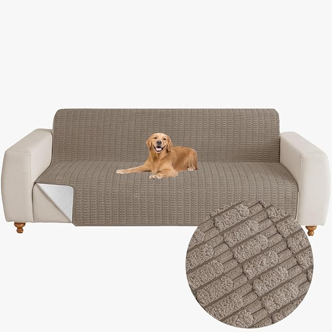 Dog Bed Cover Sofa Protector 1 Piece (60x82 inch,Brown)