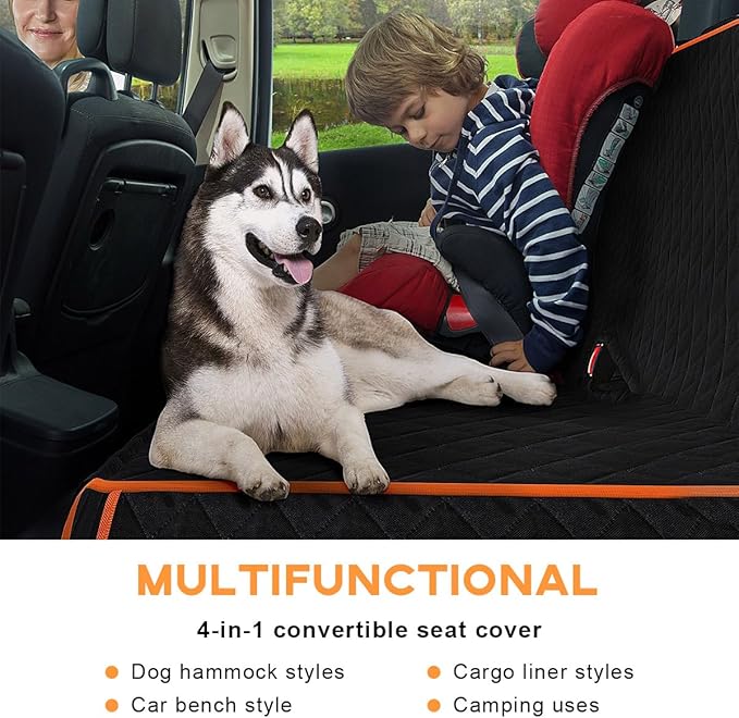 Dog Car Seat Cover 600D Heavy