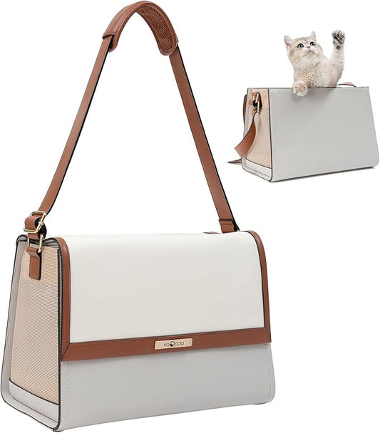 VOOCOO Cat Dog Carrier 16.5 Lbs,