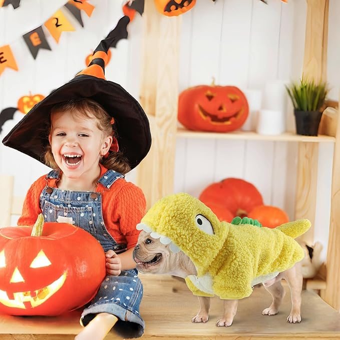 HOTUMN Dog Dinosaur Halloween Costume