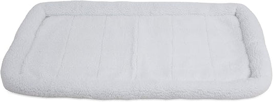 PRECISION PET PRODUCTS Sheepskin Bolster Crate Mat 48" Crates,