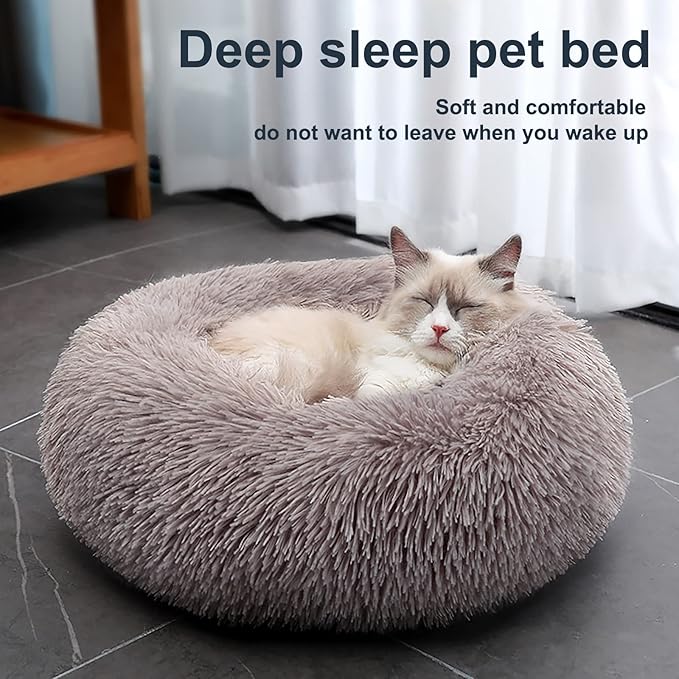 Nisrada Cat Beds for Indoor Cats 24 Inch