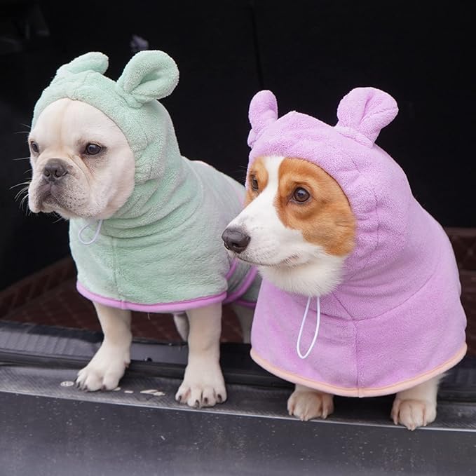 Dog Bathrobe Towel