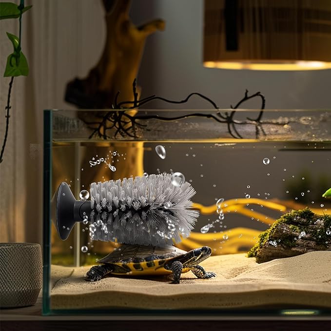 Turtle Brush with Suction Cup