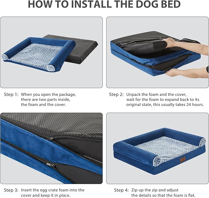 WNPETHOME Dog Beds for Large Dogs