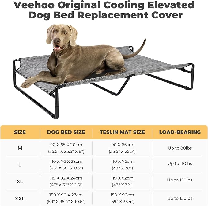 Veehoo Dog Bed Replacement Cover for CWC2201