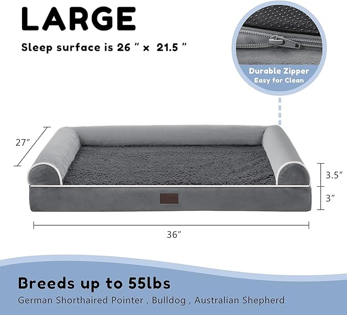 Orthopedic Dog Beds for Large Dogs