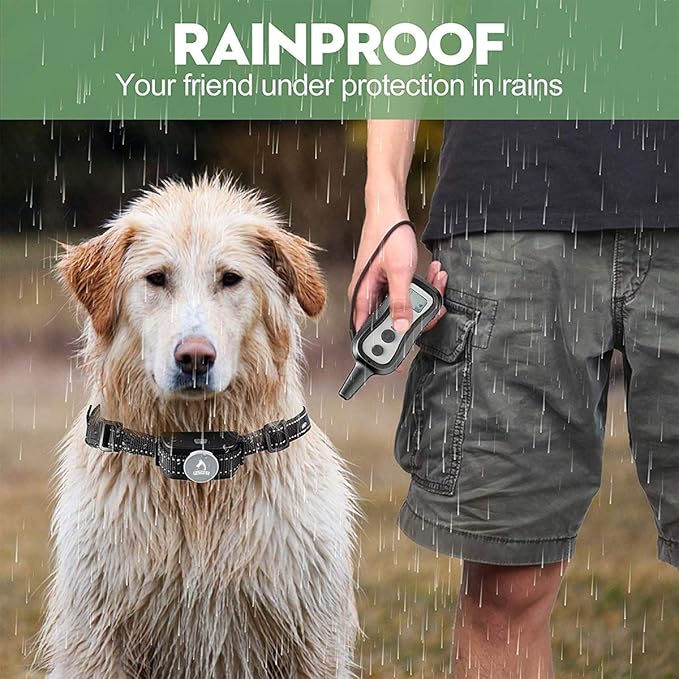 PATPET Dog Training Collar Shock Collar with Remote 3 Training 1000 ft