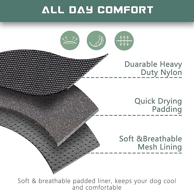 BUMBIN Tactical Dog Harness for Small Dogs No Pull