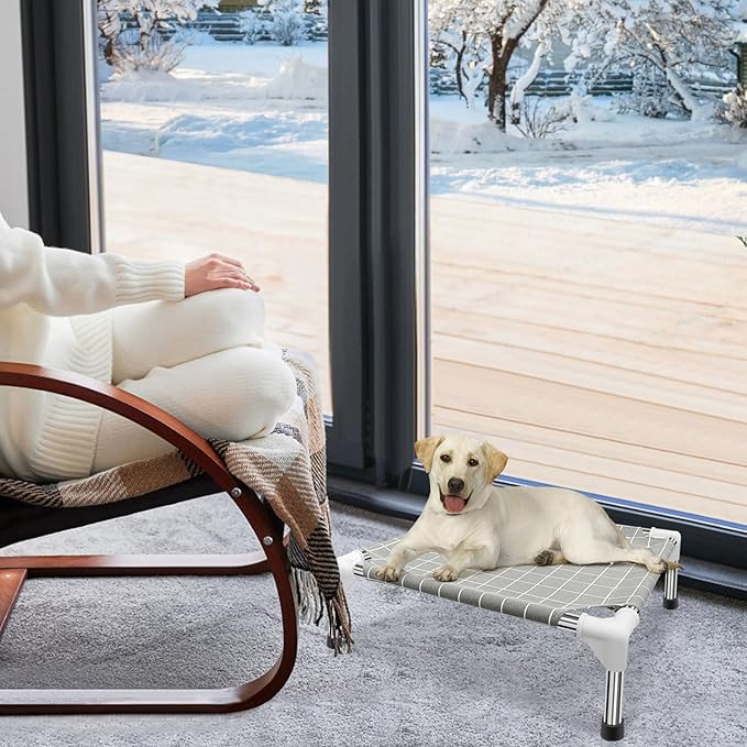 Elevated Pet Bed Dog Cot- Pet Bed for Small Dogs