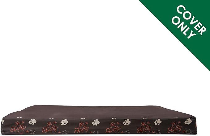 Furhaven Replacement Dog Bed Cover Water-Resistant Indoor/Outdoor Garden Print Mattress