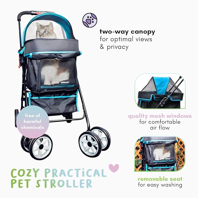 Swift Pet Stroller 45LBS