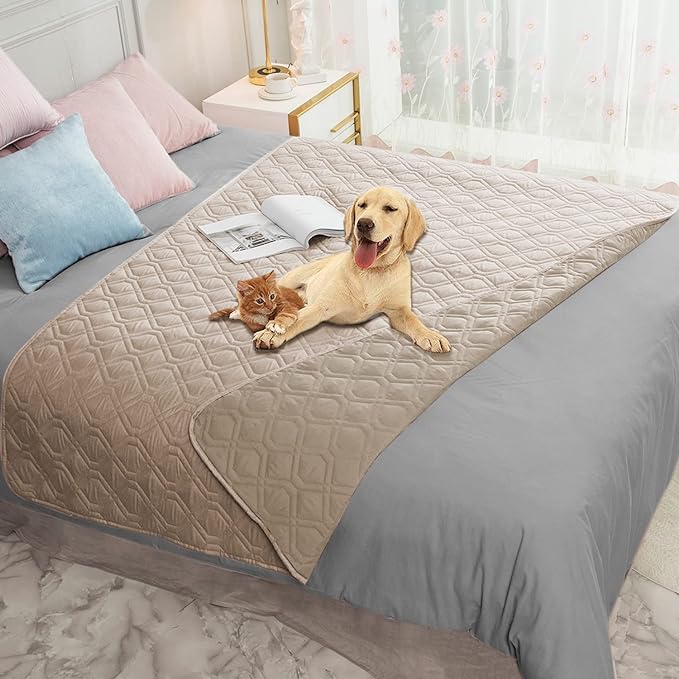 Ameritex Waterproof Blanket Reversible Dog Bed Cover Pet