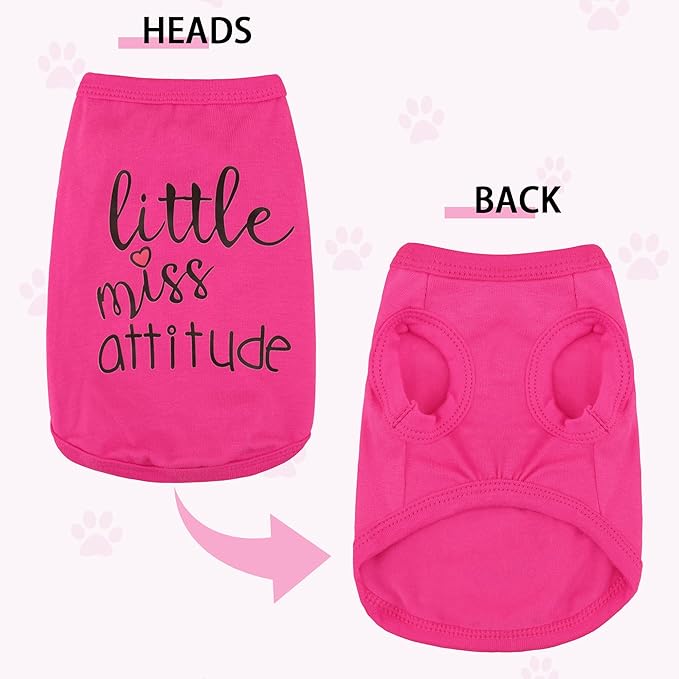 Stylish Dog Clothes: Expressive Cotton Puppy Shirt Vest for Small and Medium Dogs, Featuring 'Cute but Psycho' Slogan Print - Perfect for Showing Off Your Pet's Unique Style! Grey S